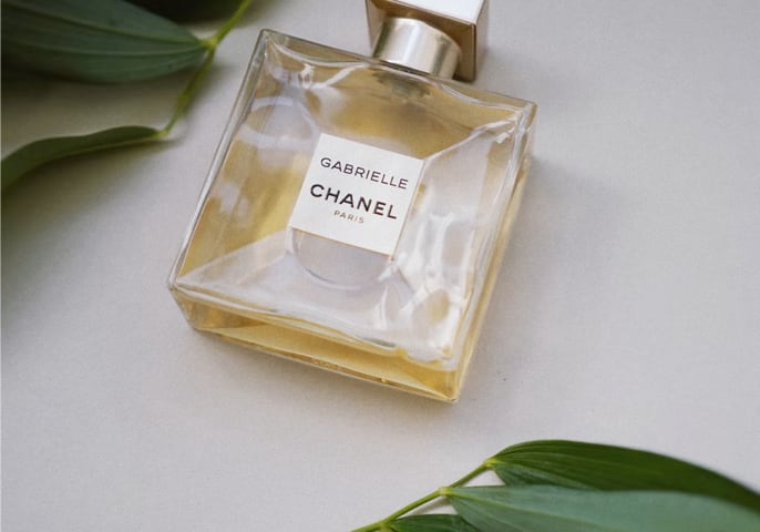 bottle of Gabrielle by chanel perfume