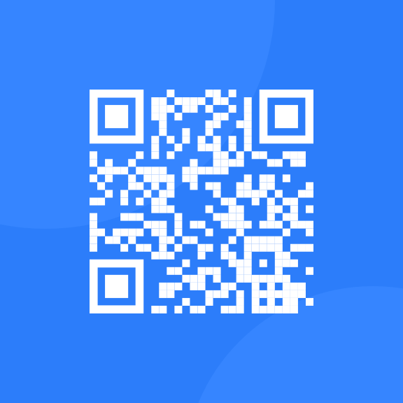 a qr code that directs to Frontend Mentor